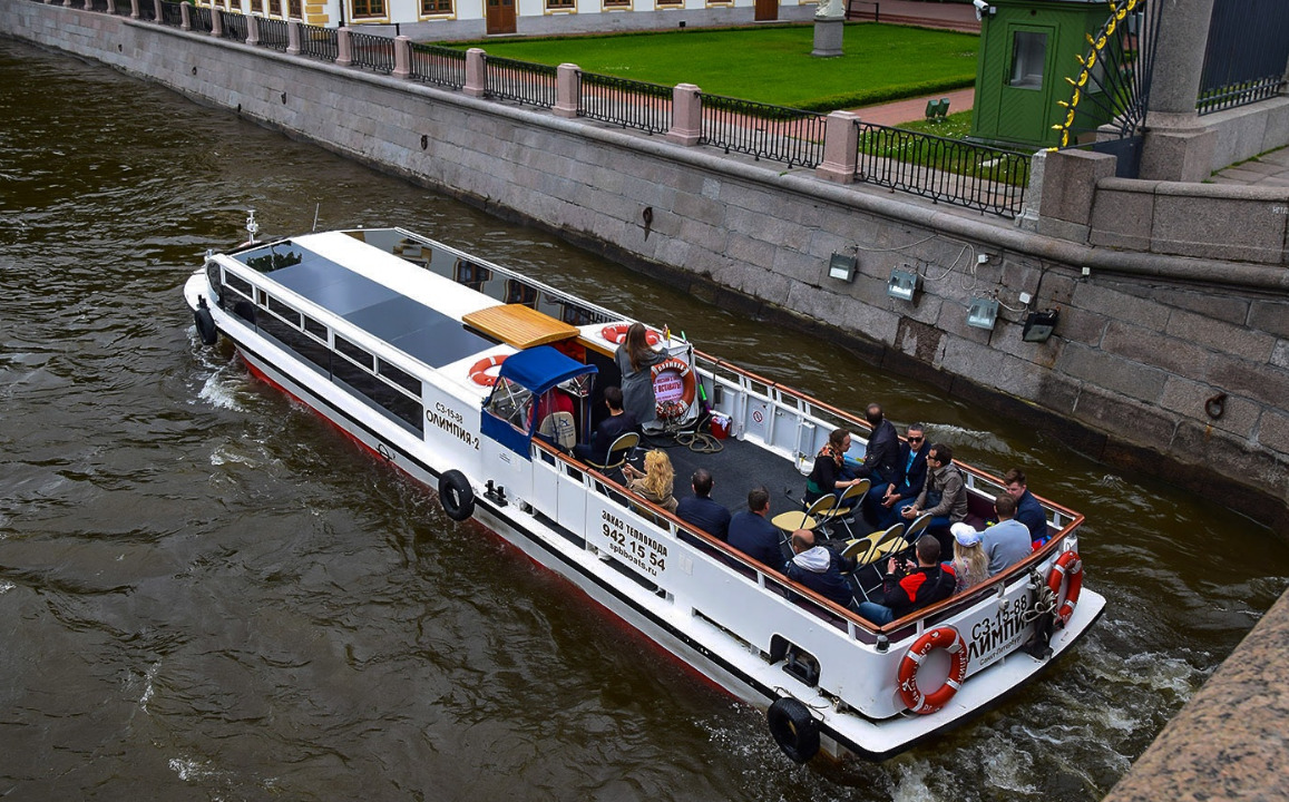Река Фонтанка и Летний сад