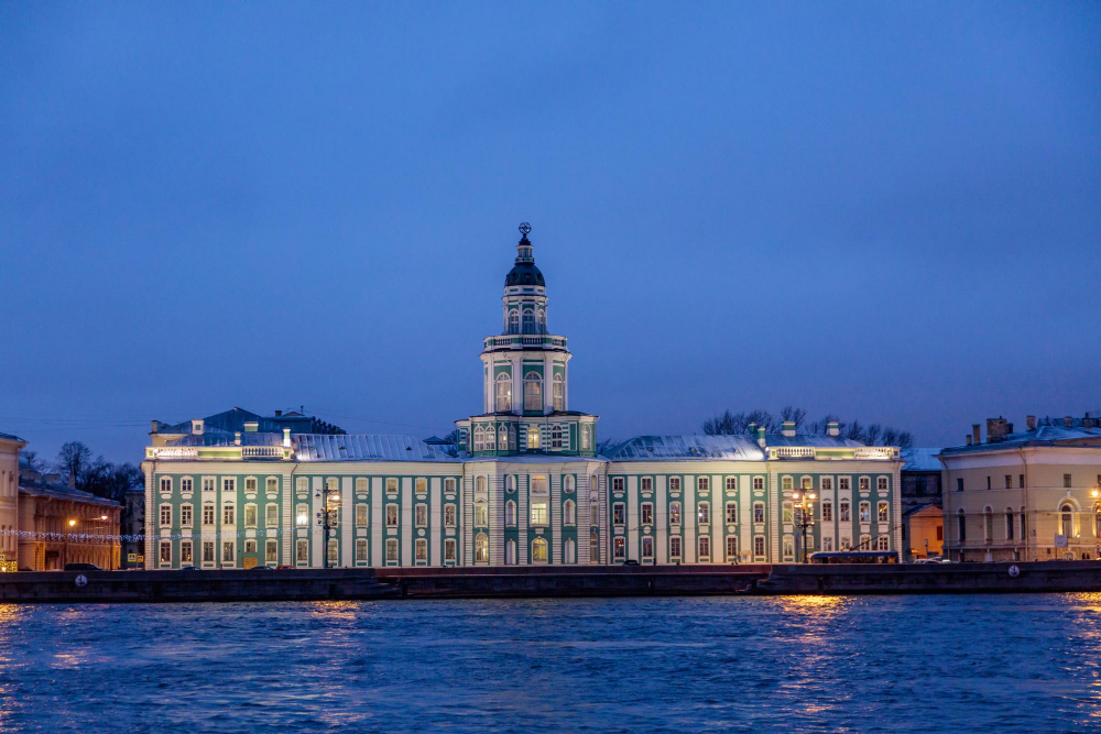 Ночной вид Санкт-Петербурга